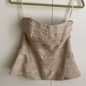 New White House Black Market Studded Stapless. Size 4